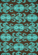 Milano ML-07 Chocolate-Teal Rug