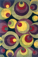 New Wave Bubbles Rug