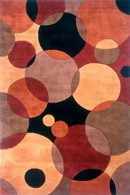 New Wave Color Chips - Black Rug