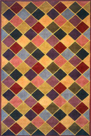 New Wave Squares Rug