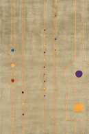 New Wave Chimes Sage Rug