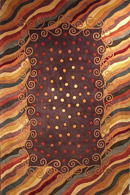 New Wave Unity Purple Rug
