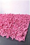 Fuchsia Pink Shag Rug