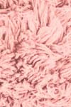 Retro Flokati Pink Shag Rug