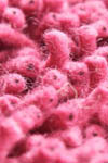 Wool Pink Shag Rug
