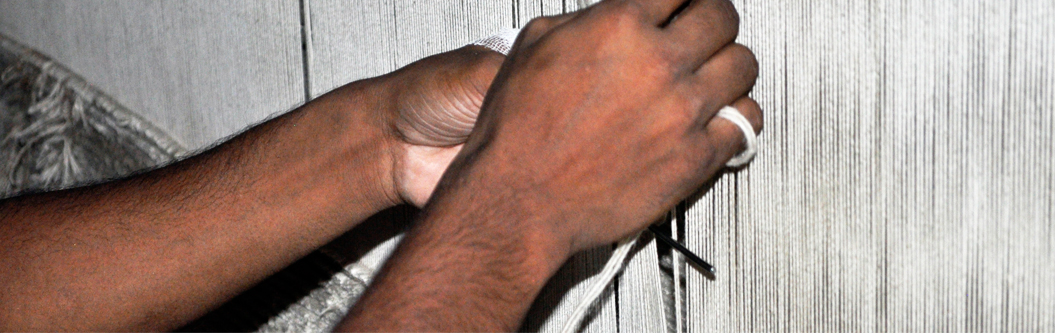 hand knotting modern rugs