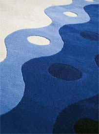 Mat Monaco Blue area rug