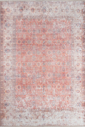Momeni Chandler CHN-5 Red Power Loomed Cotton Rug Product Image