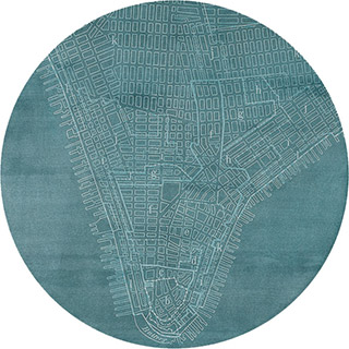 Name:Manhattan Round Mr100 Rug, Item id:0710_manhattan-round-mr100 (Medium Image)
