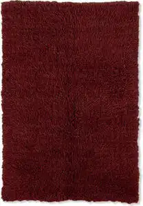 Linon Red Wool Rug Product Image