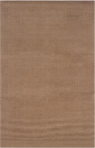 Linon Brown Solid Color Rug 3 Product Image