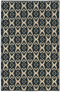 Linon Gray Wool Traditional Rug Product Image