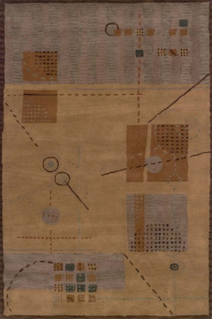 Name:Abstract Geo I Rug, Item id:08_PA25 (Medium Image)