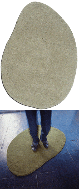 Name:Stone A, Green/grey Rug, Item id:11_330-2_d (Medium Image)