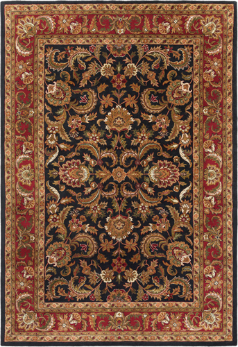 Name:Ancient Treasures A-108 Black Rug, Item id:1510_A-108 (Medium Image)