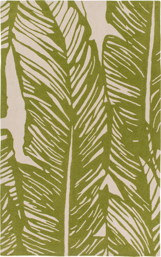 Surya Courtyard CTY-4011 Olive Synthetic Abstract Rug Product Image
