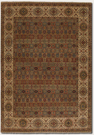 Name:Jangali Arabesquareue Tile 0147/0045 Multi Cream Rug, Item id:1710_01470045 (Medium Image)