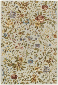 Eden Spring Blooms 0231/0031 Ivory/Azure Rug Thumbnail Image