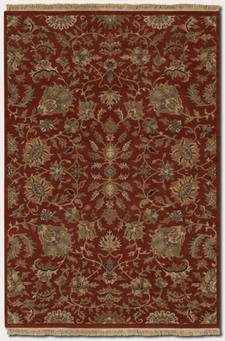Name:Jangali A/O Tabriz 0425/0105 Rust Rug, Item id:1710_04250105 (Medium Image)