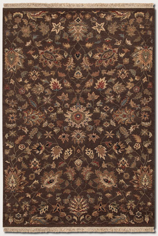 Name:Jangali Braganza 0477/0106 Cocoa Rug, Item id:1710_04770106 (Medium Image)