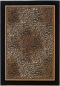 Everest Leopard 0558/5861 Ivory/Black Rug Thumbnail Image