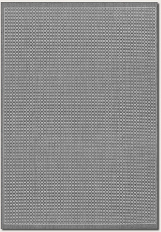 Name:Recife Saddle Stitch 1001/3012 Grey/White Rug, Item id:1710_10013012 (Medium Image)