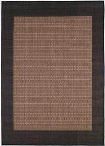 Recife Checkered Field 1005/2500 Cocoa/Black Rug Thumbnail Image
