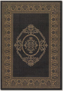Recife Antq Medallion 1078/3115 Black/Cocoa Rug Thumbnail Image