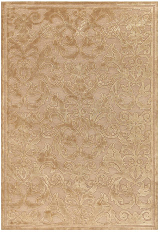 Name:Pave Vintage Damask 1224/0087 Golden Pearl Rug, Item id:1710_12240087 (Medium Image)