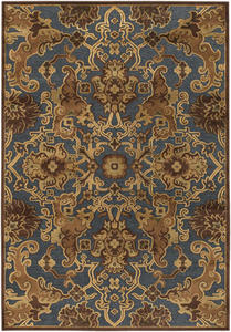 Pave Persian Tapest 1226/0301 Steelblue/Bronze Rug Thumbnail Image