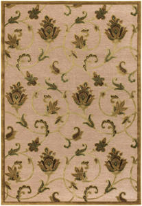 Pave Petal Vine 1227/0130 Ivory/Antq Gold Rug Thumbnail Image