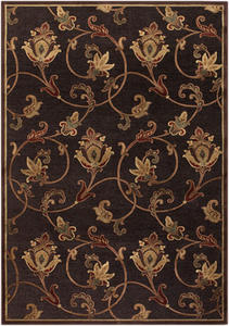 Pave Petal Vine 1227/0140 Mahogany/Ruby Rug Thumbnail Image