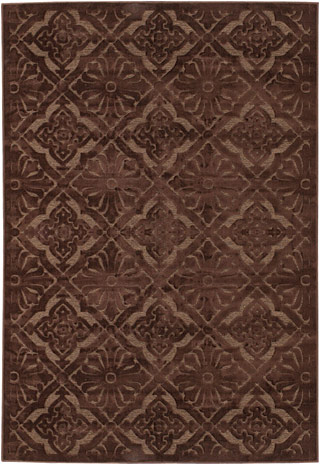Name:Pave Diamond Arabesque 1228/3759 Choco/Smokytopaz Rug, Item id:1710_12283759 (Medium Image)