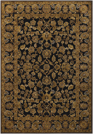Name:Pave Eiffel Garden 1230/1105 Antq Brass/Onyx Rug, Item id:1710_12301105 (Medium Image)