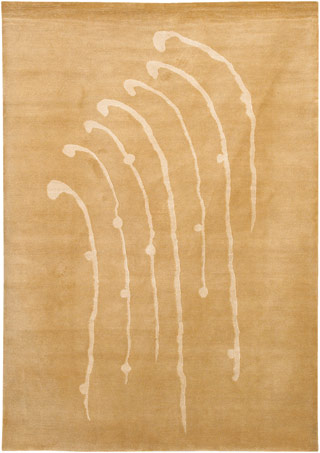 Name:Rythmia Transcendence 1418/3000 Goldenwheatfield Tibetan Rug, Item id:1710_14183000 (Medium Image)