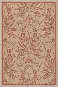 Recife Garden Cottage 1516/1121 Terracot/Natural Rug Thumbnail Image