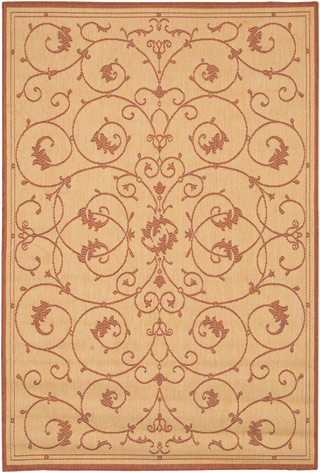 Name:Recife Veranda 1583/1112 Natural/Terracot Rug, Item id:1710_15831112 (Medium Image)