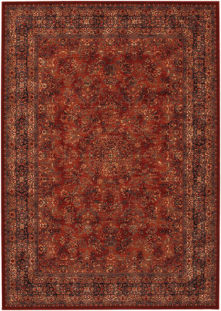 Name:Old World Classics Antique Kashan 1726/3200 Burgundy/Navy Rug, Item id:1710_17263200 (Medium Image)