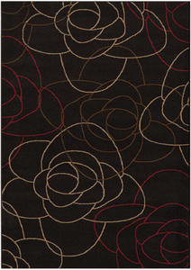 Contempo Abstract Rose 2065/0065 Charcoal Rug Thumbnail Image