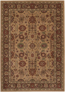 Pera A/O Mashhad 2072/0505 Fawn/Chocolate Rug Thumbnail Image