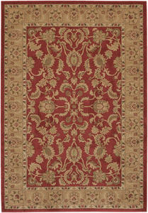 Pera Qum 2075/0151 Crimson/Latte Rug Thumbnail Image