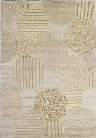 Name:Super Indo Natural Austin 2150/9500 White Rug, Item id:1710_21509500 (Medium Image)