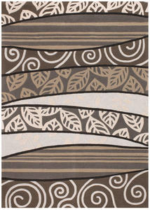 Super Indo Natural Autumn Breeze 2152/0325 Chestnut/Ivory Rug Thumbnail Image
