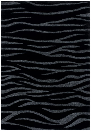 Name:Super Indo Colors Rippled 2153/0503 Midnight Rug, Item id:1710_21530503 (Medium Image)