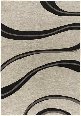 Name:Super Indo Colors Impulse 2155/0144 White/Black/Grey Rug, Item id:1710_21550144 (Medium Image)