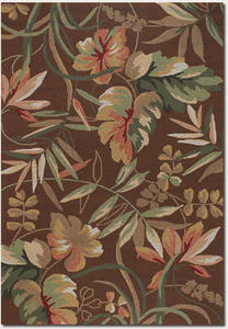 Covington Boca Retreat 2166/8066 Light Cocoa/Fern Rug Thumbnail Image