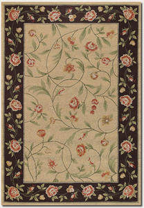 Covington Catesby Garden 2176/0760 Ivory/Black Rug Thumbnail Image