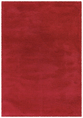 Name:Focal Point Solids 2236/6275 Red Shag Rug, Item id:1710_22366275 (Medium Image)
