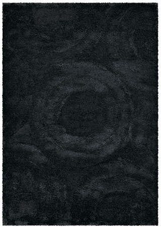 Name:Focal Point Erosion 2636/6082 Black Shag Rug, Item id:1710_26366082 (Medium Image)
