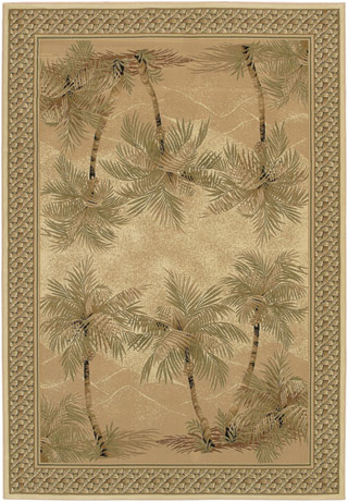 Name:Everest Palm Tree 2803/6387 Desert Sand Rug, Item id:1710_28036387 (Medium Image)